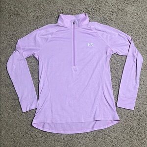 Under Armour Light Purple Quarter-Zip Top